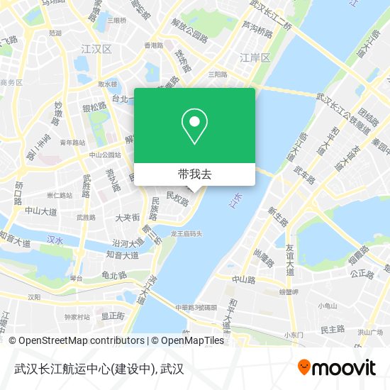 武汉长江航运中心(建设中)地图