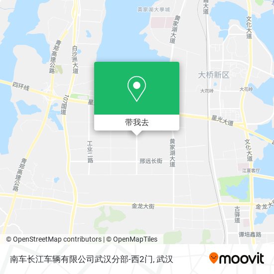 南车长江车辆有限公司武汉分部-西2门地图