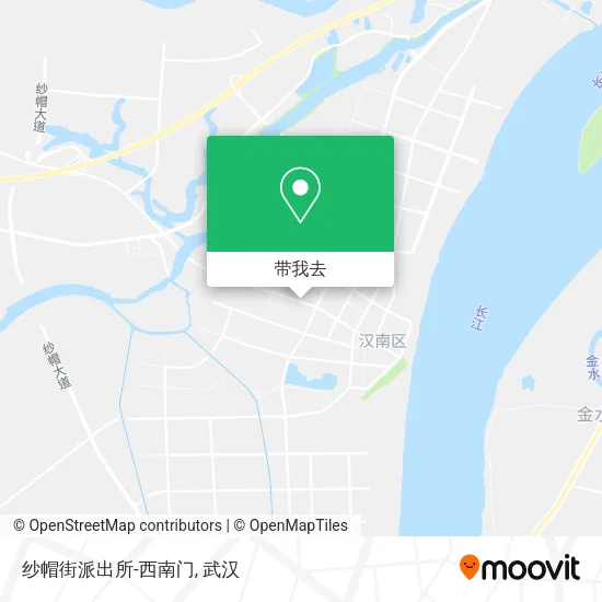 纱帽街派出所-西南门地图