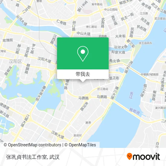 张巩貞书法工作室地图