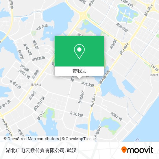 湖北广电云数传媒有限公司地图