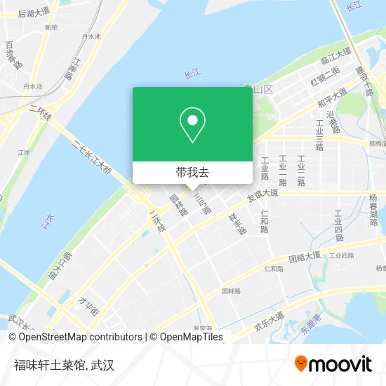 福味轩土菜馆地图