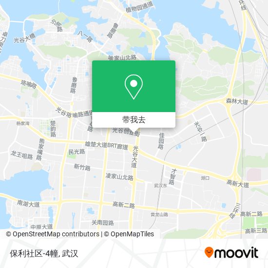 保利社区-4幢地图