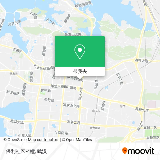 保利社区-4幢地图