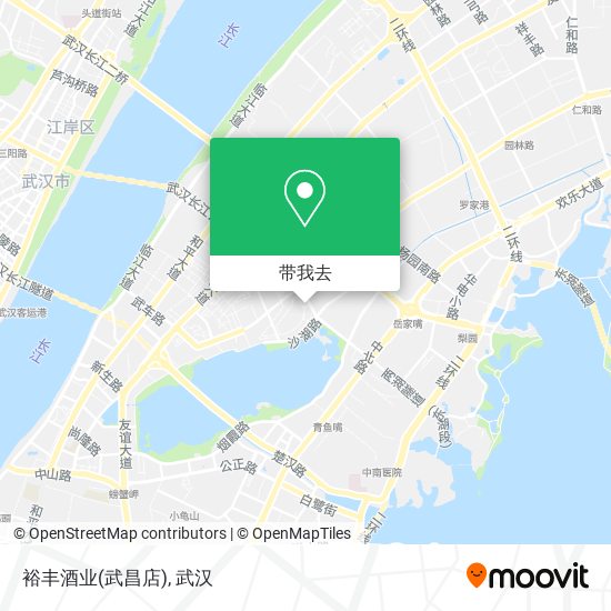 裕丰酒业(武昌店)地图