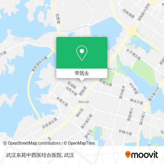 武汉东苑中西医结合医院地图