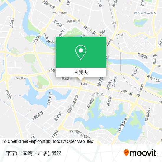 李宁(王家湾工厂店)地图