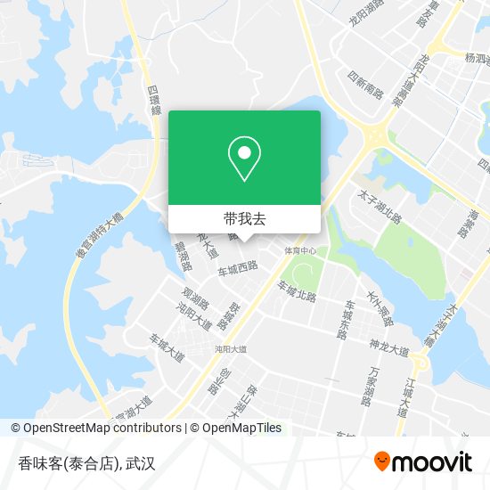 香味客(泰合店)地图