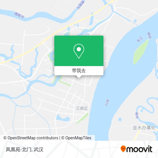 凤凰苑-北门地图