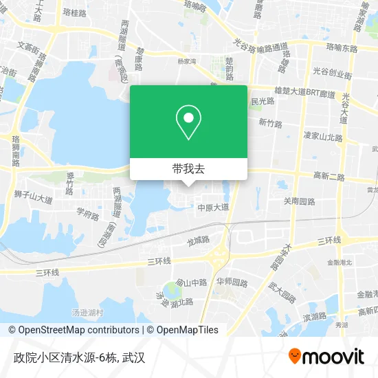 政院小区清水源-6栋地图