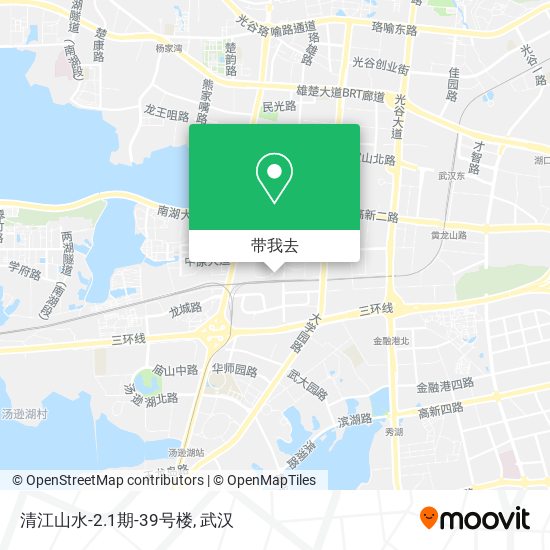 清江山水-2.1期-39号楼地图