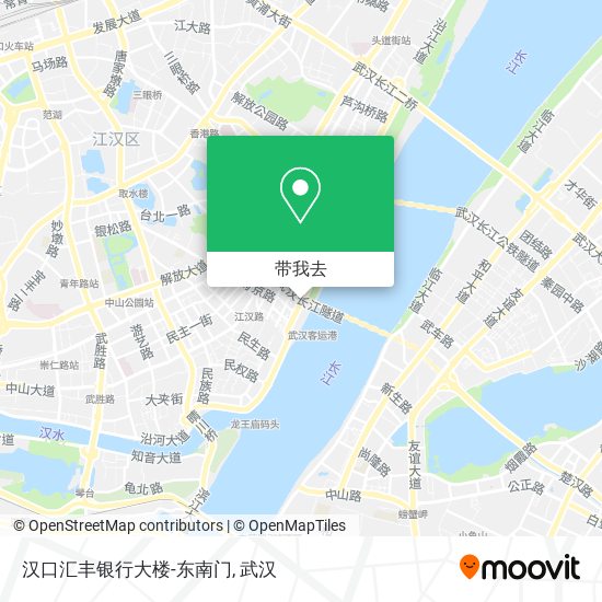 汉口汇丰银行大楼-东南门地图