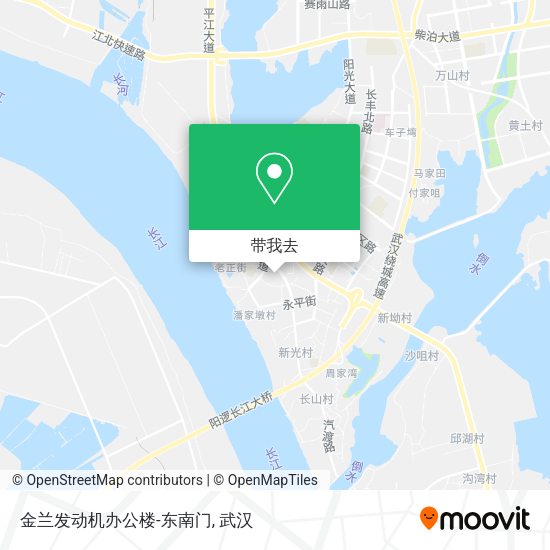 金兰发动机办公楼-东南门地图