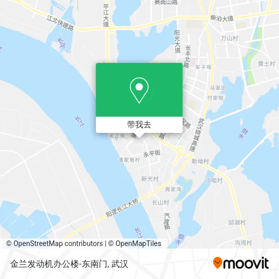 金兰发动机办公楼-东南门地图
