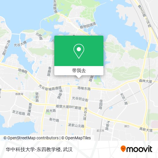 华中科技大学-东四教学楼地图