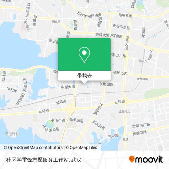 社区学雷锋志愿服务工作站地图