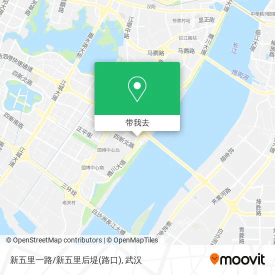 新五里一路/新五里后堤(路口)地图