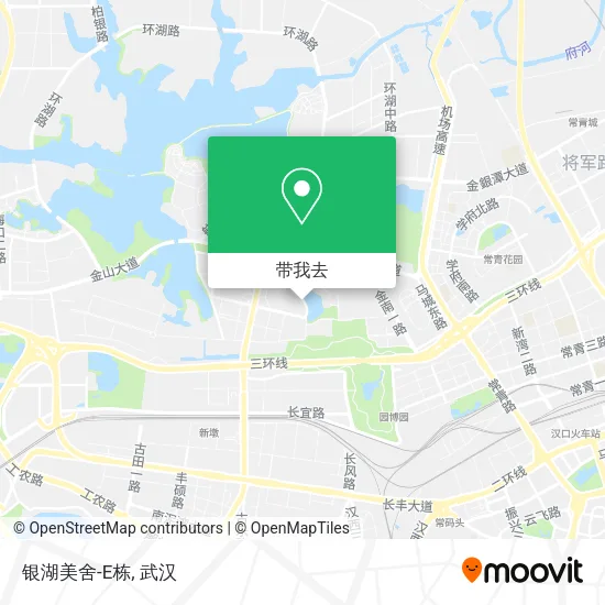 银湖美舍-E栋地图
