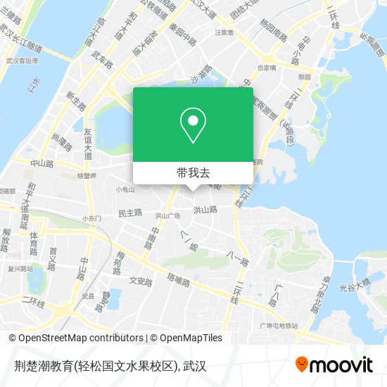 荆楚潮教育(轻松国文水果校区)地图