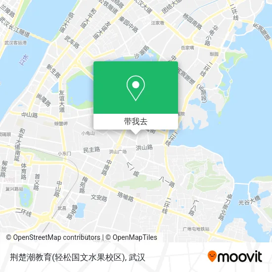 荆楚潮教育(轻松国文水果校区)地图