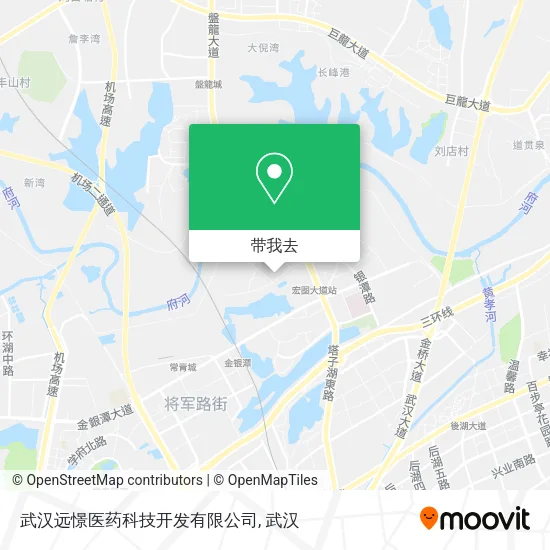 武汉远憬医药科技开发有限公司地图