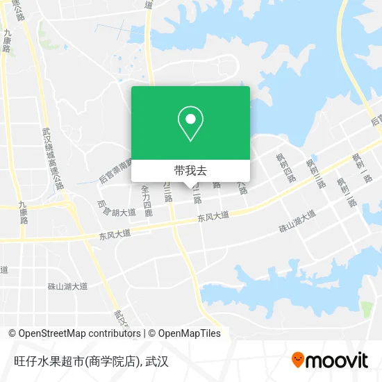 旺仔水果超市(商学院店)地图