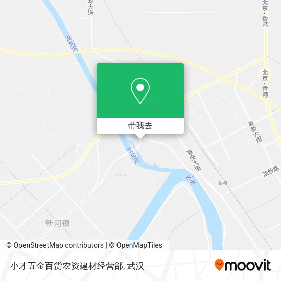 小才五金百货农资建材经营部地图
