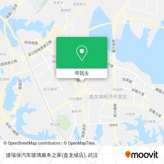 捷瑞保汽车玻璃服务之家(盘龙城店)地图