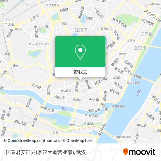 国泰君安证券(京汉大道营业部)地图