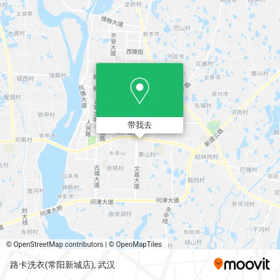 路卡洗衣(常阳新城店)地图
