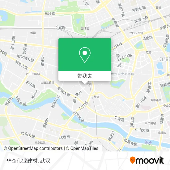 华企伟业建材地图