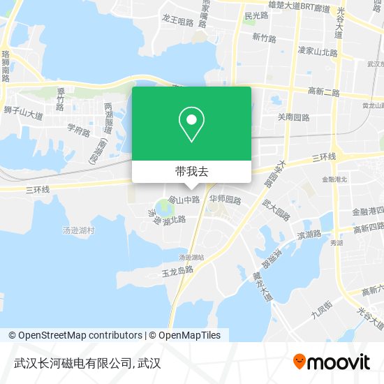 武汉长河磁电有限公司地图