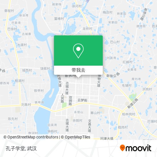 孔子学堂地图