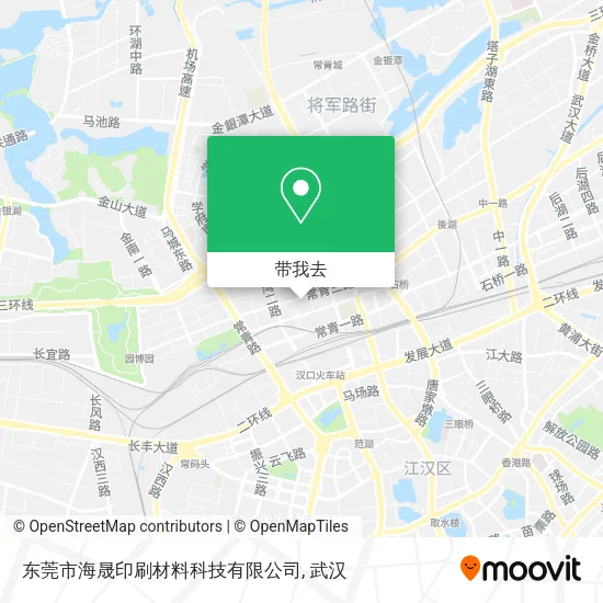 东莞市海晟印刷材料科技有限公司地图