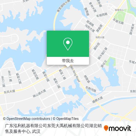 广东泓利机器有限公司东莞大禹机械有限公司湖北销售及服务中心地图