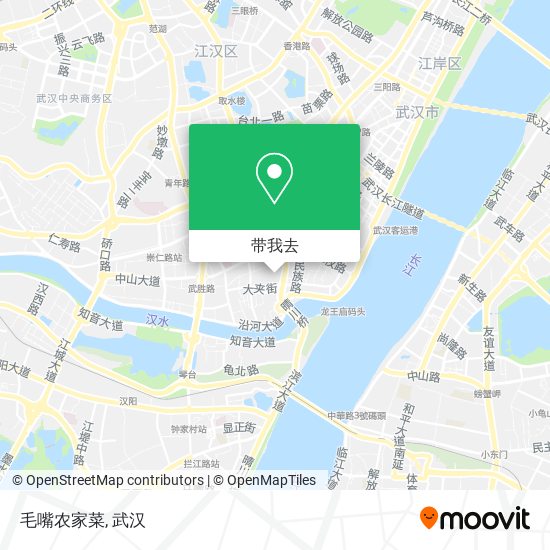 毛嘴农家菜地图