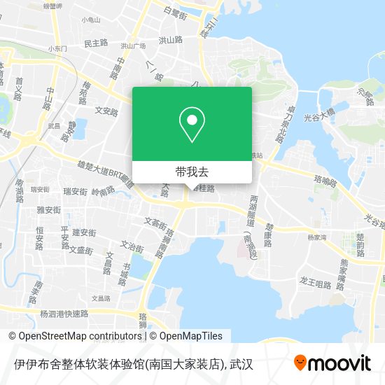 伊伊布舍整体软装体验馆(南国大家装店)地图