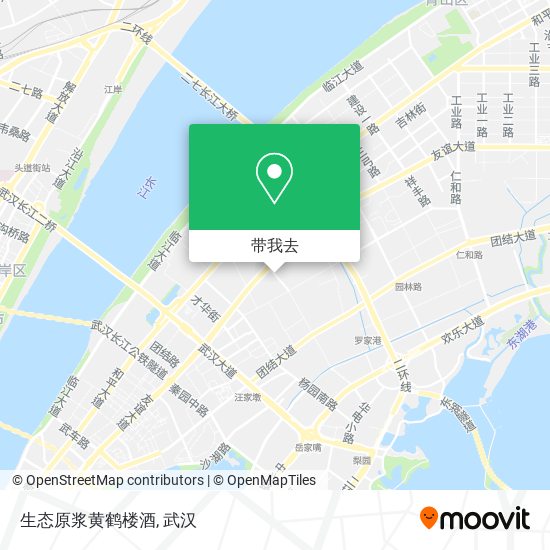 生态原浆黄鹤楼酒地图
