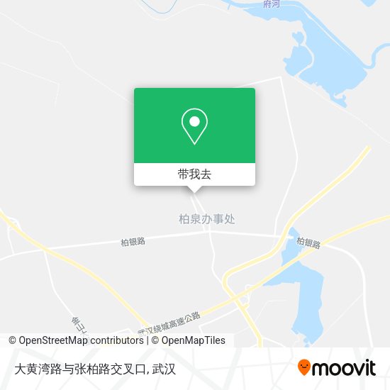 大黄湾路与张柏路交叉口地图