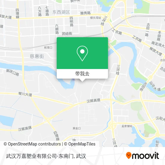 武汉万嘉塑业有限公司-东南门地图