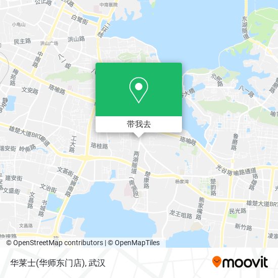 华莱士(华师东门店)地图