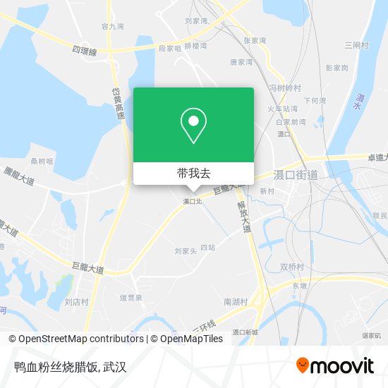鸭血粉丝烧腊饭地图