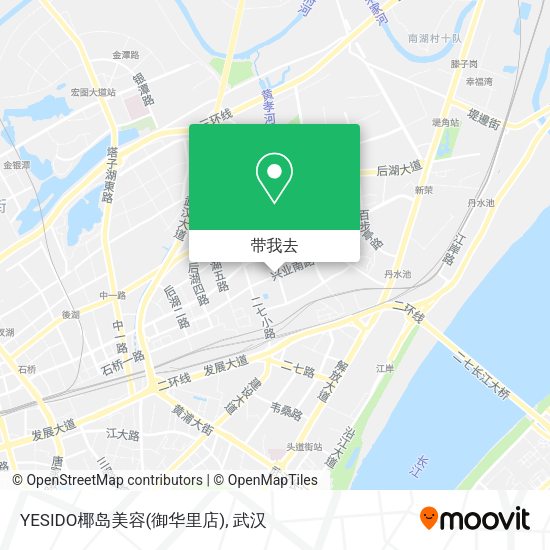 YESIDO椰岛美容(御华里店)地图