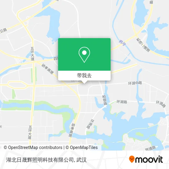 湖北日晟辉照明科技有限公司地图