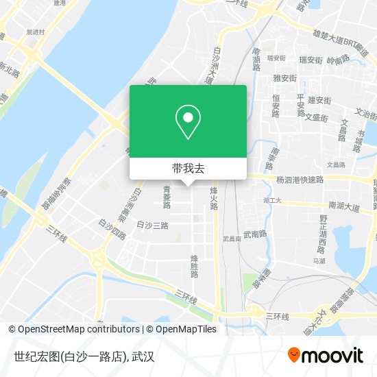 世纪宏图(白沙一路店)地图