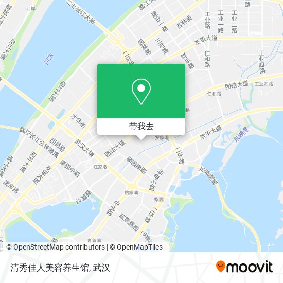 清秀佳人美容养生馆地图