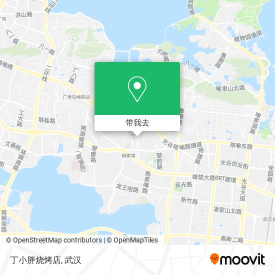 丁小胖烧烤店地图