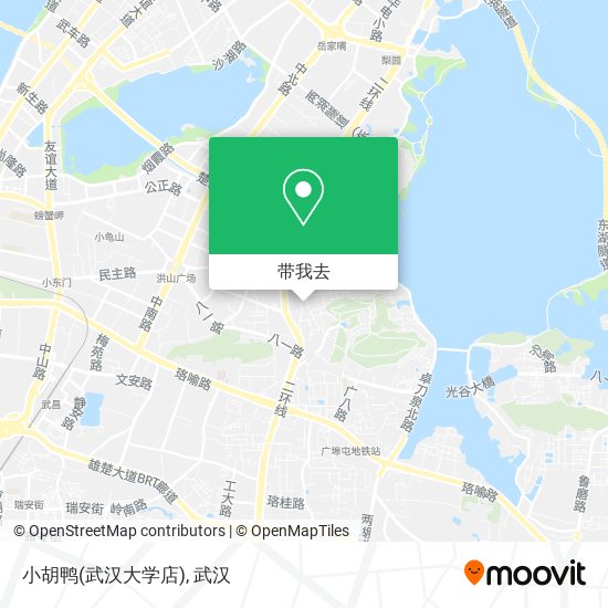小胡鸭(武汉大学店)地图