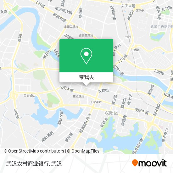 武汉农村商业银行地图
