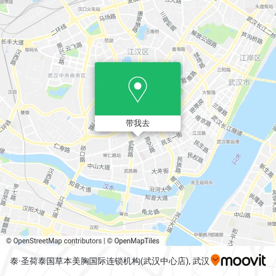 泰·圣荷泰国草本美胸国际连锁机构(武汉中心店)地图